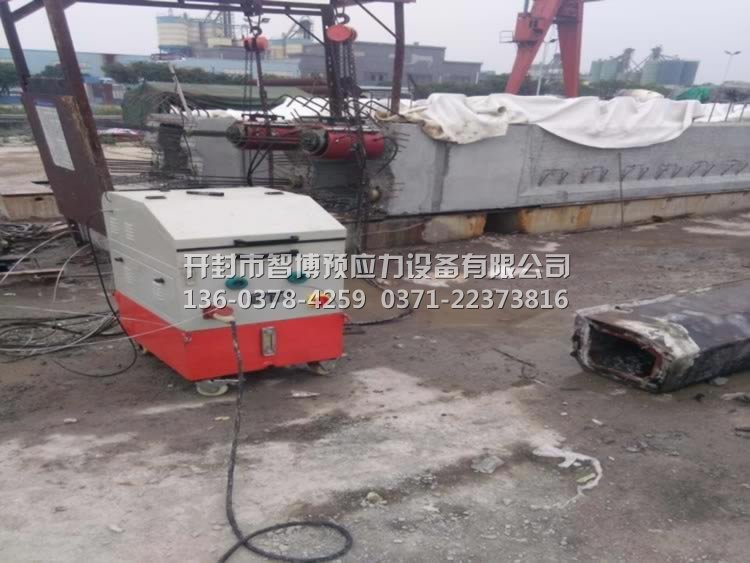 湖北宜昌高速施工使用我公司智能張拉設備